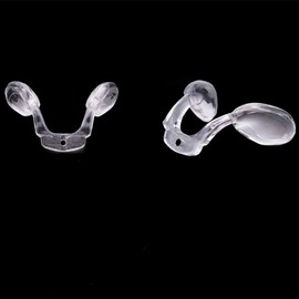 Soft Silicone Glasses Saddle Bridge Eyeglass Nose Pads U Shape and Screwdriver for Sunglasses Reading Glasses
