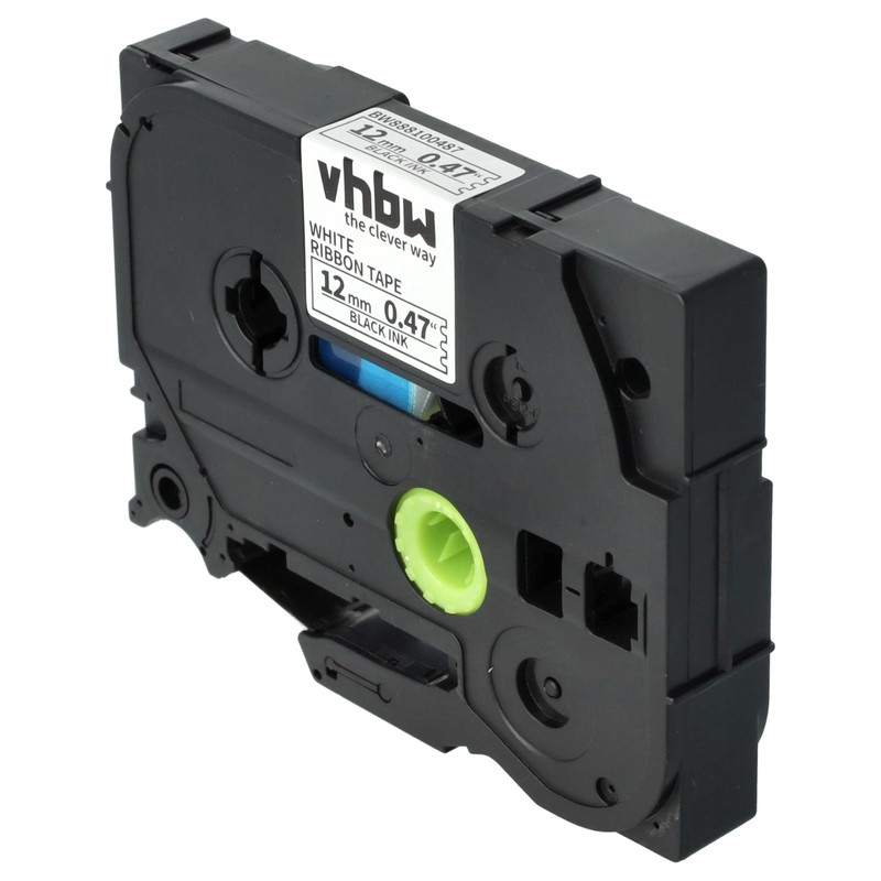 vhbw Label Tape Cassette Textile Compatible with Brother PT 2100VP,