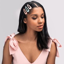 The Hair Edit Snap Triangles Matte Clips Barrettes