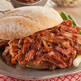 Burgers' Smokehouse Signature Sauced Pull Pork (Four 1 pound trays)