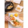 Oil-Absorbing Paper For Fried Food and Tempura,Extra Thick,50 Sheet Pack,19.7cm