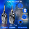 Wireless Guitar System 2.4GHz Transmitter Receiver, 24-bit 48KHz Audio, 100ft
