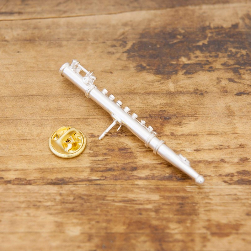 Akizuki Boeki PA06-1/14 Design Accessory Flute Silver W 2.2 x