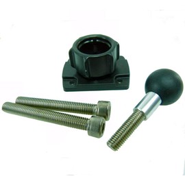 Motorcycle M8 Handlebar Top Clamp GPS Mount & AMPS Adapter for TomTom Rider, Rider 2, Rider PRO, Urban Rider, Rider v5