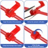Pack of 100 Junction Connectors, Power Thief Car Red and