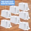 20 PCS BE1-2 Electrical Outlet Box Extenders with 40PCS Screws,