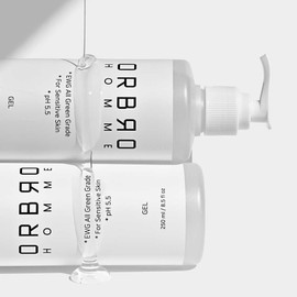 Orbro Organic Glycerin-Free Love Massage Gel Body Water-Soluble Oil Jerry 250ml / 오르브로 유기농 글리세린 없는 러브 마사지 젤 바디 수용성 오일 제리 250ml