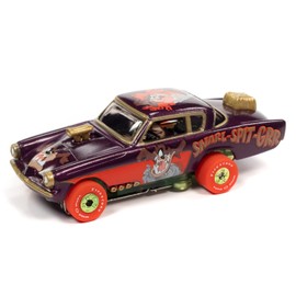 Auto World Thunderjet R33 Looney Tunes Tasmanian Devil - 1953 Studebaker Funny Car HO Scale Slot Car