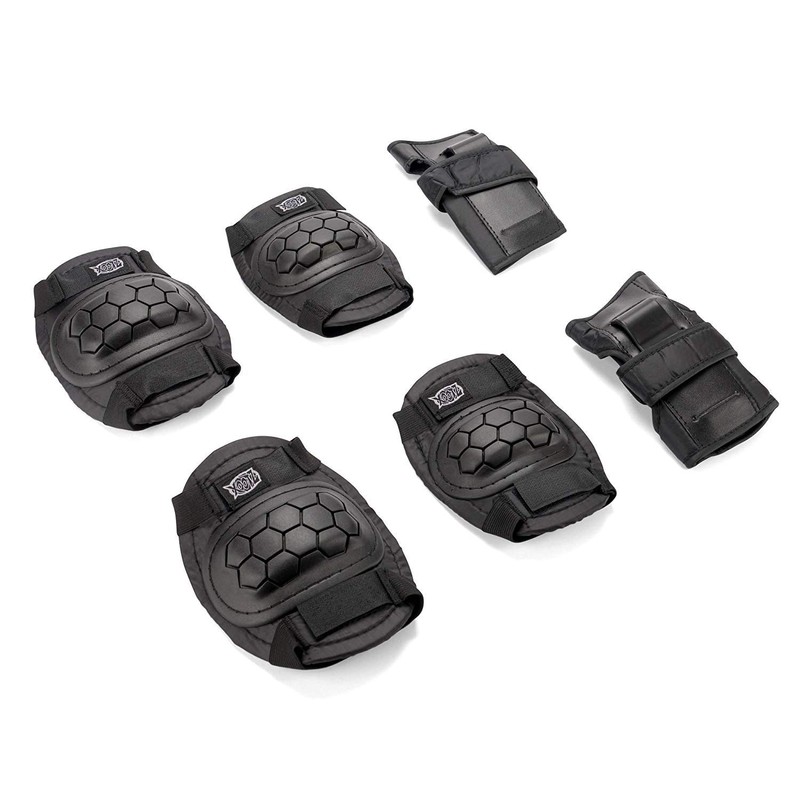 Xootz Kids' Skate Bmx Knee, Elbow and Wrist Protective Set