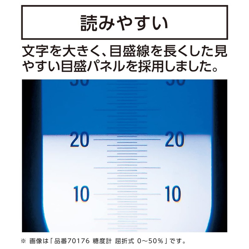 Shinwa Sokutei 70177 Sugar Meter, Refractive Type, 0-90%