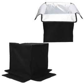 Koieam 3D Printer Enclosure Dust Cover Heavy Duty Case Protective Cover for Elegoo Saturn High Temperature（305×305×458mm）