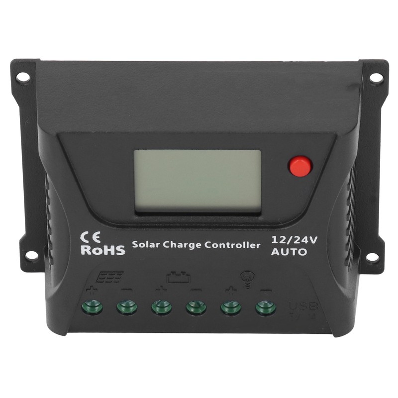 Solar Charge Controller PWM Discharge Control LED Display with USB