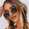 ENSARJOE 60-Pack Small Round Metal Sunglasses - 4 Colors (15