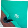 WOONEKY 3pcs Transparent Acrylic Billiard Chalk Box Portable Travel Case