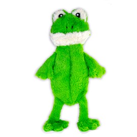 FGA MARKETPLACE Flat NO Stuffing NO Squeak Plush Dog Toy, Funny Style Will Entertain Your Dog for Hours, Recommended for Small and Medium Dog 21 INCH Long (Monkey- Frog)