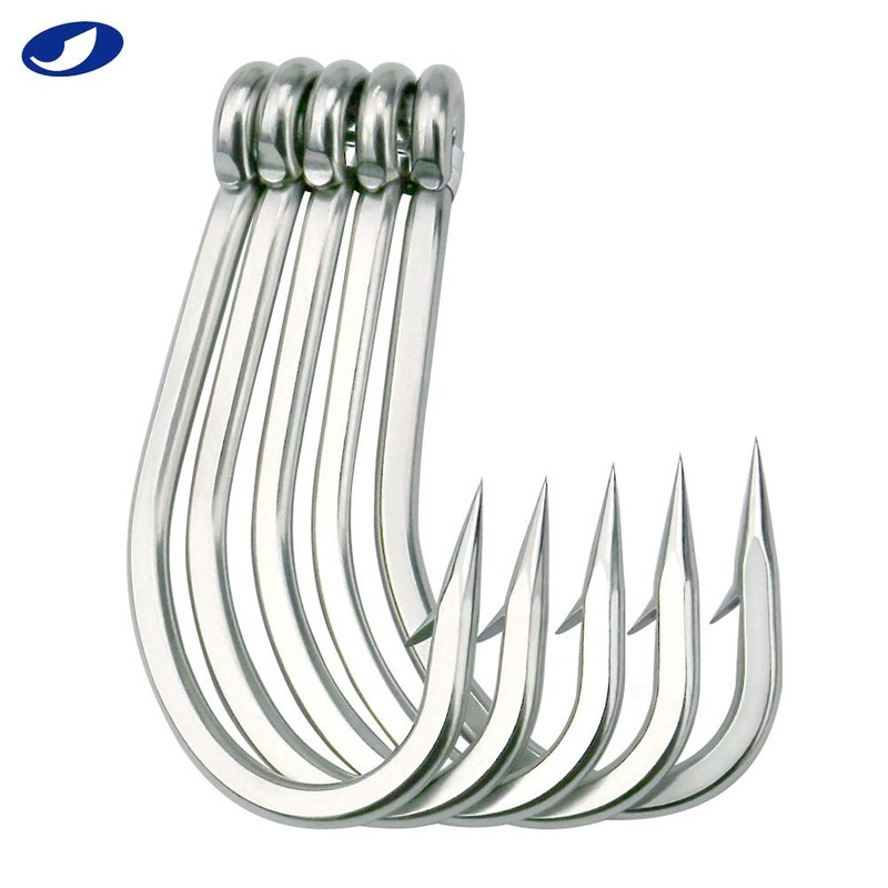 OCEAN CAT Classic Stainless Steel Fishing Hook Short Long Spear