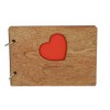 Wood Anniversary Scrapbook Gift Idea Engraved With 'Fifth Anniversary, Best