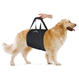 Walkabelly Support Sling, Easy-to-Use Belly Harness for Daily Mobility, Stop Straining to Lift Your Pet, Quick-Lift Original Design by Walkabout Harnesses (Small Walkabelly)
