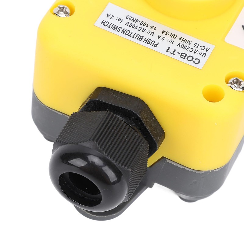 Rainproof Electric Hoist Crane Pushbutton Switches COB-61 Crane Pendant Control