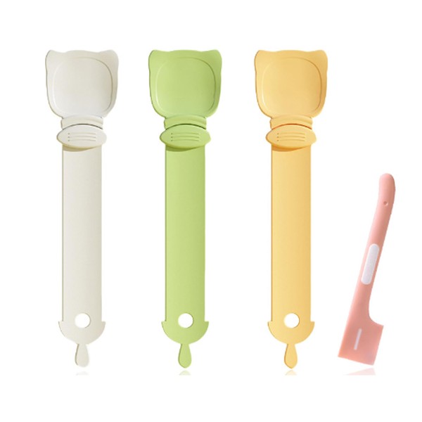 Yummy Sam 4 Pcs Cat Strip Feeder and Pet Food