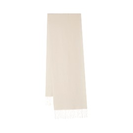 CALVIN & OLIVIA Ultra-Soft Winter Cashmere Feel Scarf Solid Color Warm Long Unisex Winter Scarves Perfect Holiday Gift for Women Men Off White
