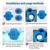 Upgraded Sinking and Floating Pool Cl Dispenser,Sinking Cl Dispenser for