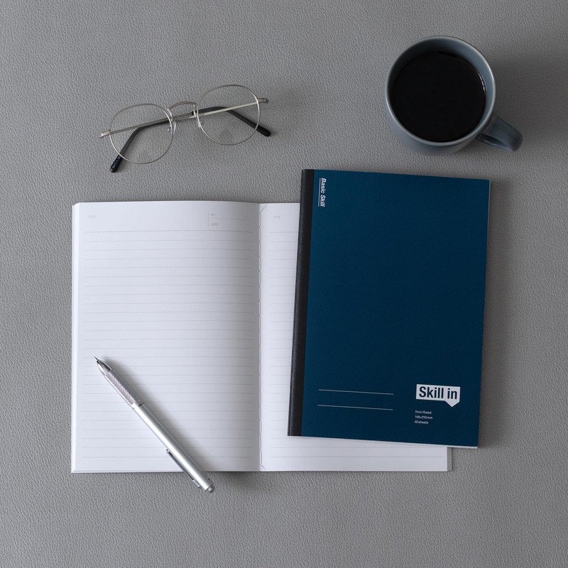 Apica CFSA5Y05T Skill-In Notebook for Re-Learning for Working People, A5,