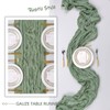 Heneger 10 Pack 17 x 108 Inch Sage Green Table