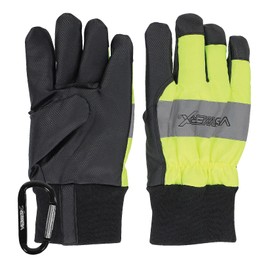 VISWERX Hi-Vis Winter Work Glove – Cold Weather Insulated & Snug Wrist Fit – Heavy Duty Working Gloves, Safety Gloves