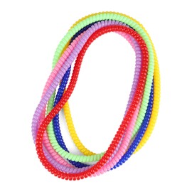 6 Pack Stretch Chewing Necklaces for Kids with Autism ADHD SPD, Oral Motor Aids Chew Toys Reduce Fidgeting for Kids Chewer