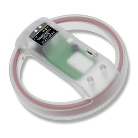 ROVERTAGS Microchip Scanner - RFID Reader - Chip Pet Scanners with Registration and Temperature Monitoring Seamless Animal ID Integration for Animals, Dogs, Cats, Puppy, Kitten (Display)