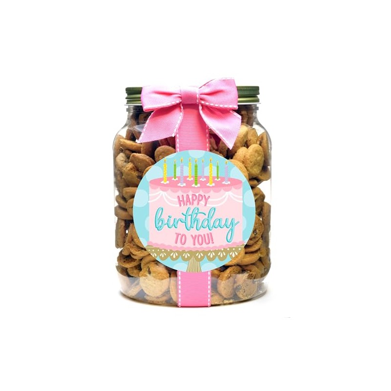Nam's Bits Chocolate Chip Cookies - Birthday Half Gallon Jar