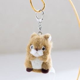 Takenoko Mini Kids Keychain Squirrel Plush Toy 48543