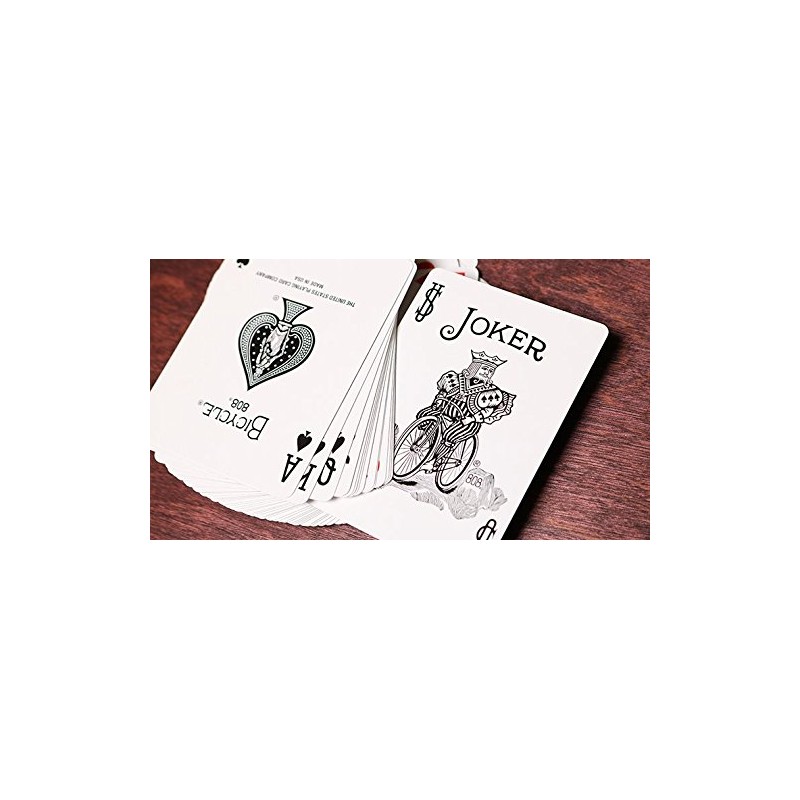 Bicycle Orange Rider Back Playing Cards Poker Size Deck USPCC