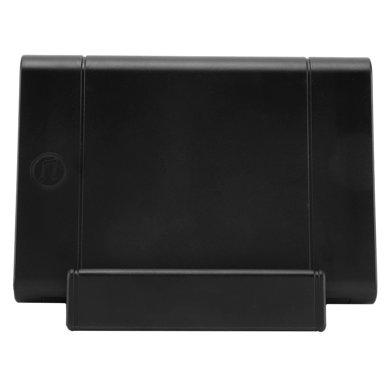 Wireless Phone Induction Speaker Stereo Amplifier Dock Portable Touch Loudspeaker(Black)