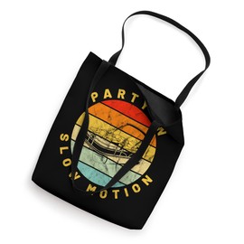 Pontoon Boat Vintage Party In Slow Motion Lake Boating Tote Bag