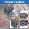 AUMEL 49mm Cylinder Air Fuel Filter Kit for Stihl TS400
