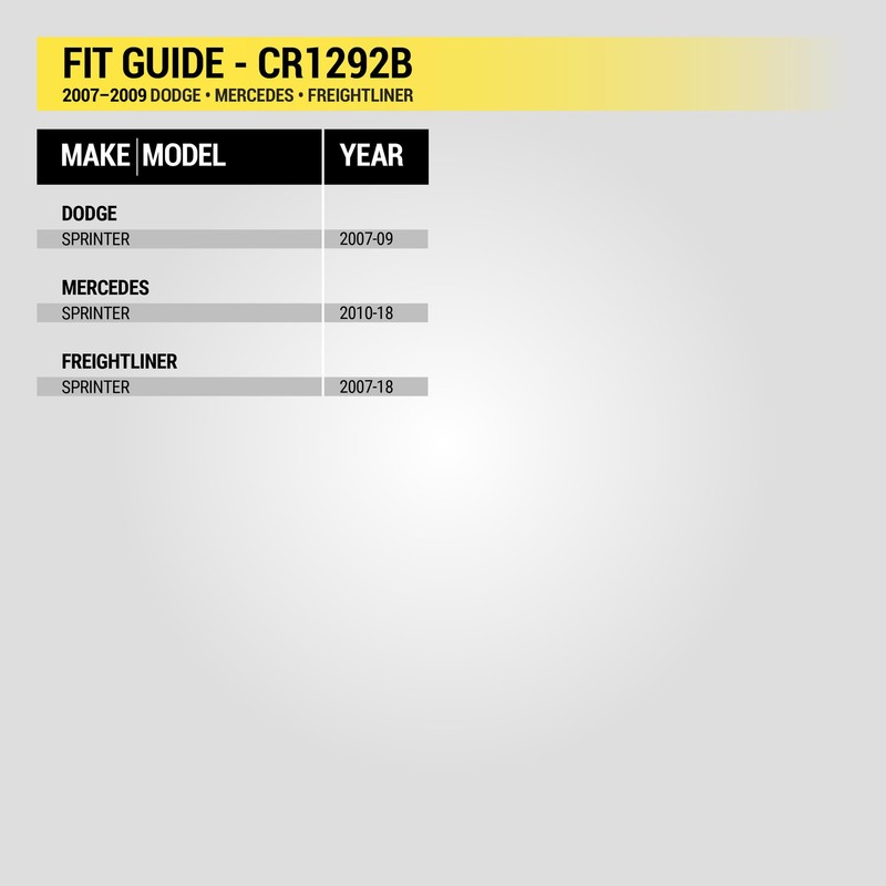 Scosche CR1292B Double or Single DIN Radio Installation Dash Kit