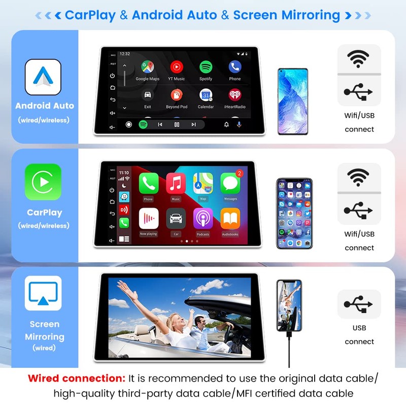 CarlinKit Wireless CarPlay Car Adapter for Android Car Radio,Wireless Android
