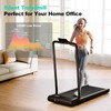 MoonFox Walking Pad Treadmill, 3 in 1 Under Desk Treadmills