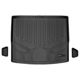 SMARTLINER All Weather Custom Fit Black Cargo Liner Behind The 2nd Row Compatible with 2022-2024 Volkswagen Taos (Only Fits All-Wheel Drive Models)