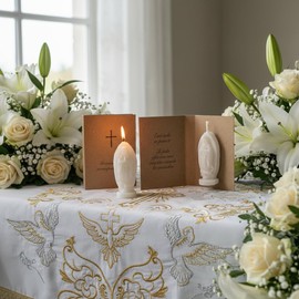 24 Mini Recuerdos Velas Aromáticas Bautizo Boda Primera Comunion Novenario Confirmación Baby Shower Luctuoso