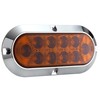Long Haul Amber 6" Oval Surface Mount Stop/Tail/Turn LED with