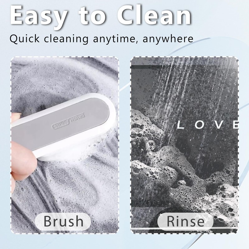 YCTMALL Bath mat Rubber Bathroom Mat-Quick Dry Absorbent Rug Non-Slip