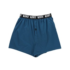 Lazy One Funny Animal Boxers, Novelty Boxer Shorts, Humorous Underwear, Gag Gifts for Men (Squid Marks, Large)