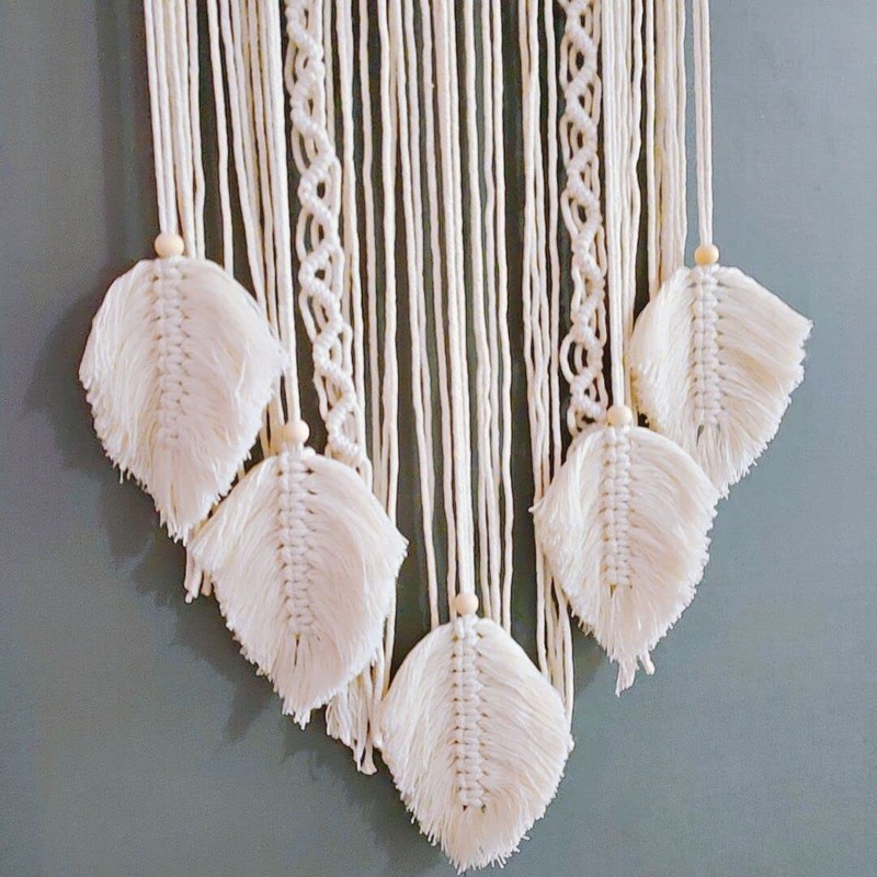Macrame Dream Catcher Set, Macrame Yarn, Cotton Yarn, Macrame Cord