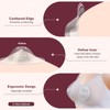 Momcozy 999 Silver Nursing Cups, Hole-Free Design, 999 Silver Nipple