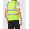 Supertouch 32346 Zipped Hi Vis Vest, 3X-Large, Yellow