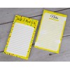 Inkdotpot Pack Of 2 Daily Planner List Undated Notepads, Memo