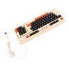 Gaming Keyboard USB 94 Keys LED Backlit Ergonomic Fodable Feet